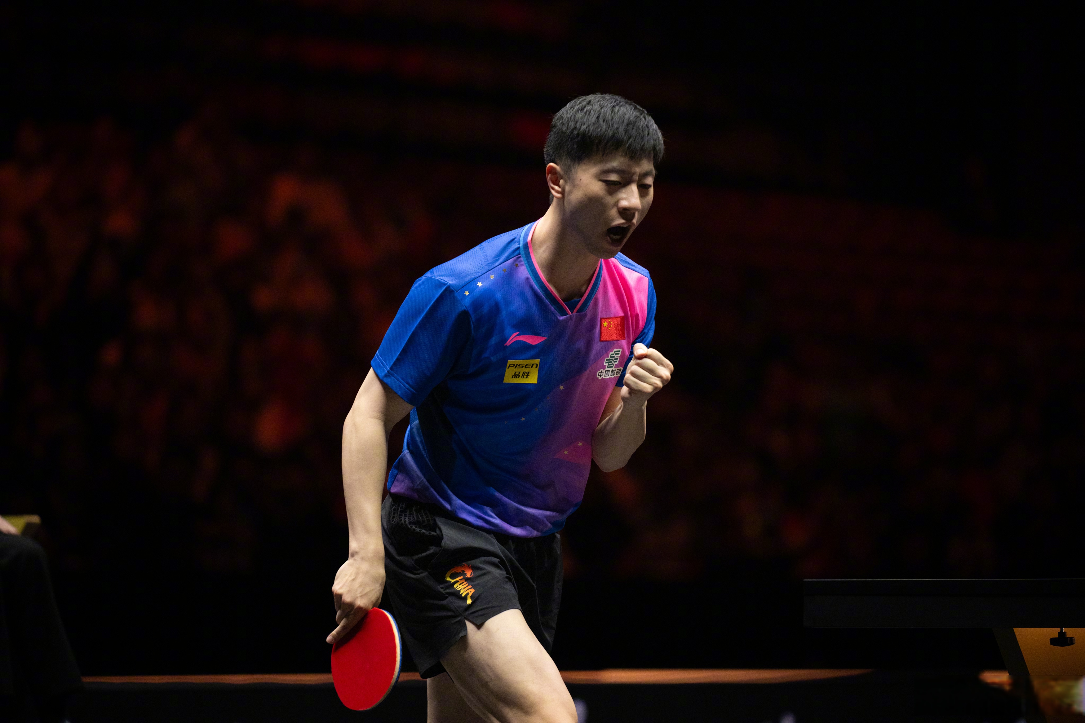 韩国乒乓球队力克波兰乒乓球队，马龙爆发神勇