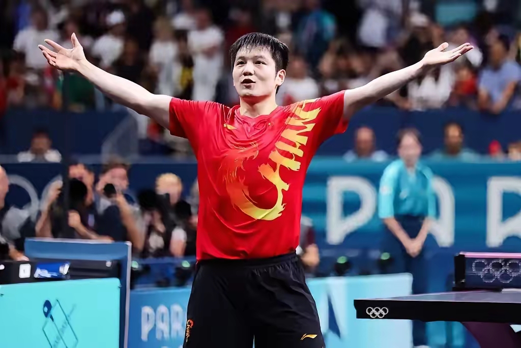 日本乒乓球队完胜德国乒乓球队，樊振东三分雨点燃全场